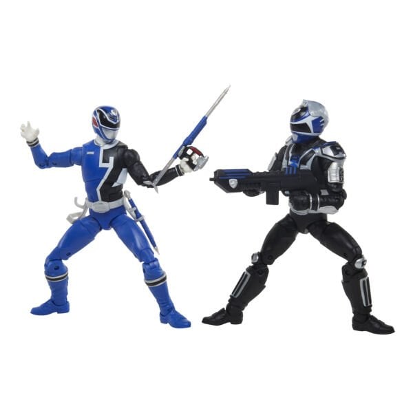 Power Rangers Lightning Collection S.P.D. B-Squad Blue Ranger Vs A-Squad Blue Ranger Spectrum Variant 2'li Figür