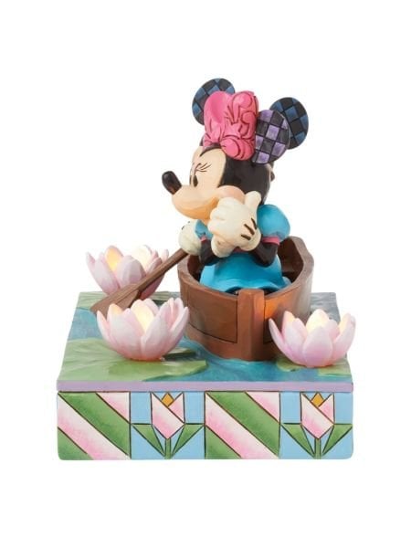 Disney Traditions - Mickey & Minnie Love Rowboat Işıklı Heykel
