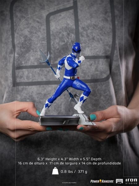 Mighty Morphin Power Rangers - Blue Ranger 1/10 Art Scale Limited Edition Heykel