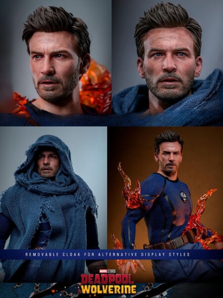 Deadpool & Wolverine - Human Torch 1/6 Scale Koleksiyon Figürü