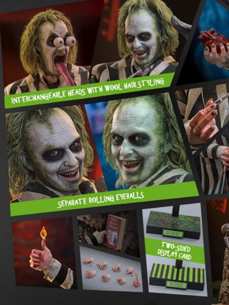 Beetlejuice Beetlejuice - Beetlejuice 1/6 Scale Koleksiyon Figürü