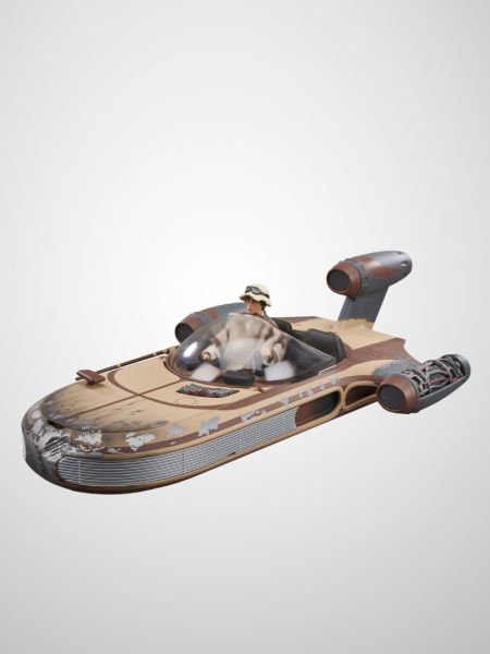 Star Wars Vintage Collection Landspeeder & Luke Skywalker