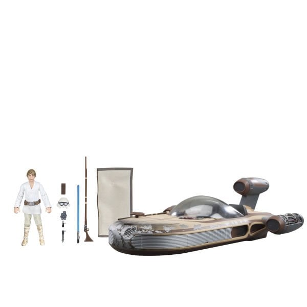 Star Wars Vintage Collection Landspeeder & Luke Skywalker (Tatooine) Araç ve Figür Seti (Star Wars: A New Hope)