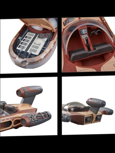 Star Wars Vintage Collection Landspeeder & Luke Skywalker (Tatooine) Araç ve Figür Seti (Star Wars: A New Hope)