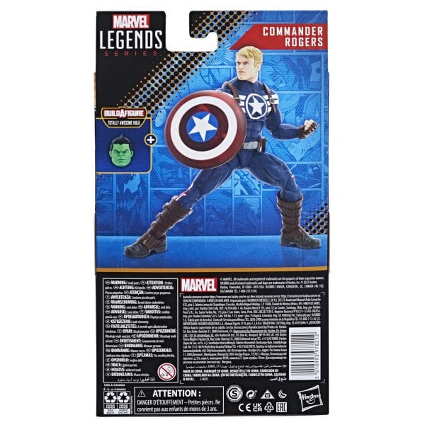 Marvel Comics - Marvel Legends Commander Rogers (Totally Awesome Hulk BAF)