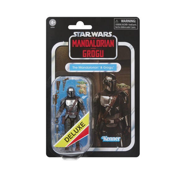 Star Wars Vintage Collection The Mandalorian & Grogu Deluxe, Star Wars: The Mandalorian & Grogu Aksiyon Figür Seti