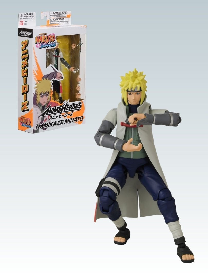 Naruto: Shippuden - Namikaze Minato (Anime Heroes Series) Aksiyon Figürü