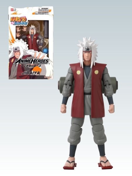 Naruto: Shippuden - Jiraiya (Anime Heroes Series) Aksiyon Figürü