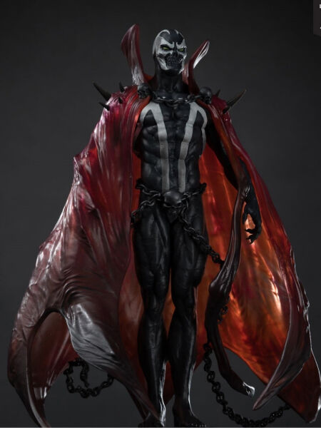 Spawn - Spawn (Black, White & Red All Over) 1/10 Scale Limited Edition Heykel (Puppeteer Lee)