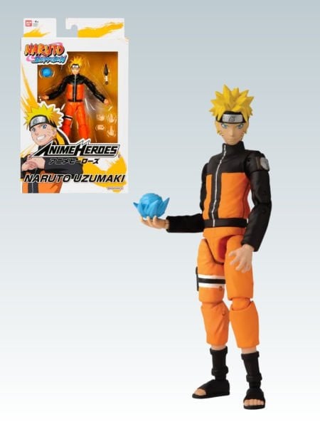 Naruto: Shippuden - Uzumaki Naruto (Anime Heroes Series) Aksiyon Figürü