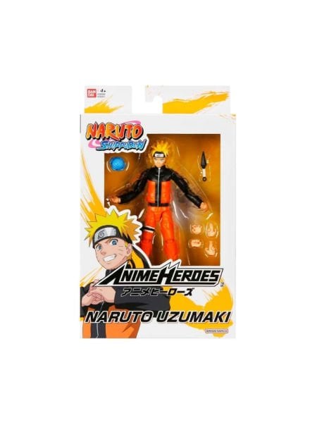 Naruto: Shippuden - Uzumaki Naruto (Anime Heroes Series) Aksiyon Figürü