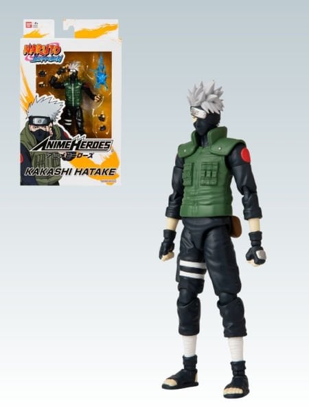 Naruto: Shippuden - Kakashi Hatake (Anime Heroes Series) Aksiyon Figürü