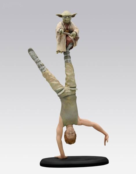 Star Wars Elite Collection Luke & Yoda “Training at Dagobah” 1/10 Scale Limited Edition Heykel