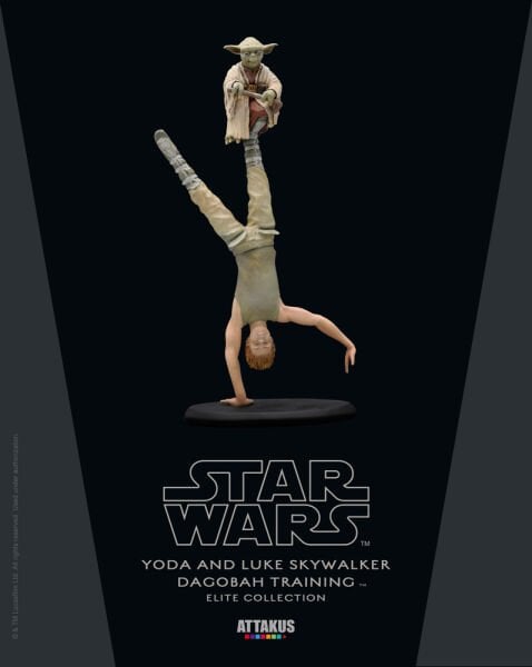 Star Wars Elite Collection Luke & Yoda “Training at Dagobah” 1/10 Scale Limited Edition Heykel