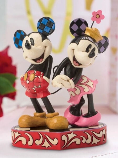 Disney Traditions - Mickey and Minnie Heart Tails Heykel