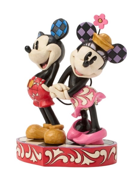 Disney Traditions - Mickey and Minnie Heart Tails Heykel
