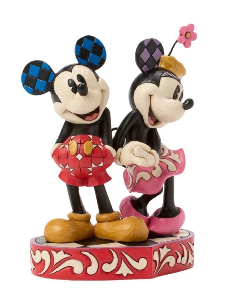 Disney Traditions - Mickey and Minnie Heart Tails Heykel