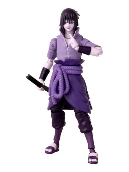 Naruto: Shippuden - Sasuke Uchiha Rinnegan / Mangekyo Sharingan (Anime Heroes Series) Aksiyon Figürü