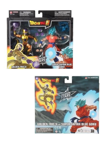 Dragon Ball Super - Super Saiyan Blue Goku vs Golden Frieza Battle Seti (Dragon Stars Series)