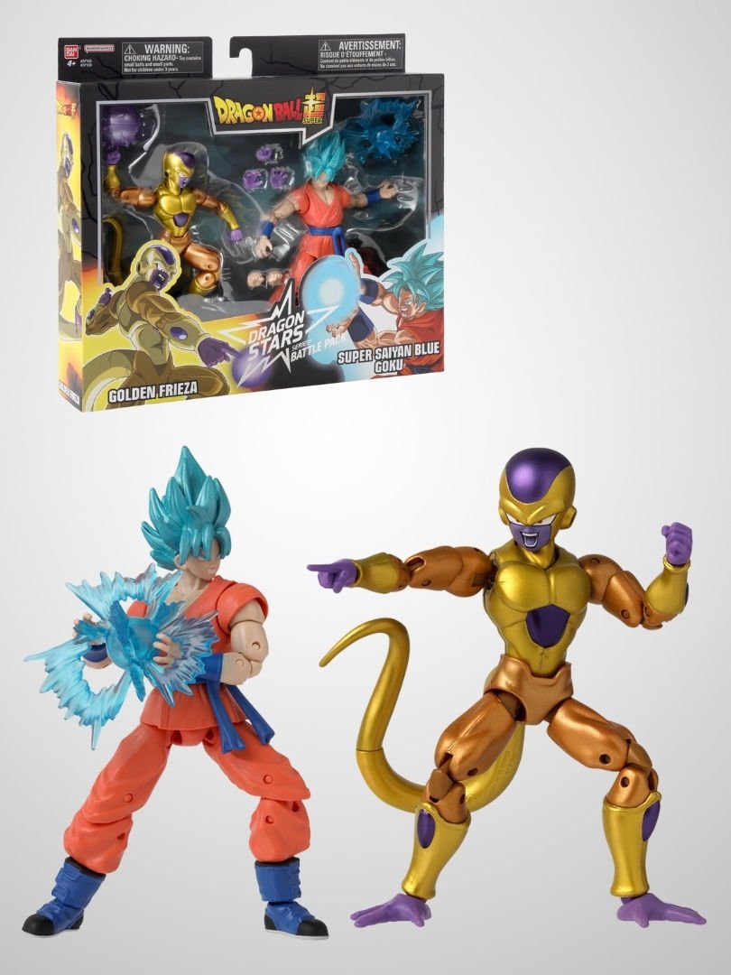 Dragon Ball Super - Super Saiyan Blue Goku vs Golden Frieza Battle